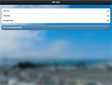 Tablet Screenshot of mdauto.dk